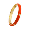Wholesale Copper Fashionable Temperament Ring Women's Retro Geometric Epoxy Enamel Electroplated