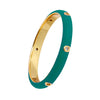 Wholesale Copper Fashionable Temperament Ring Women's Retro Geometric Epoxy Enamel Electroplated