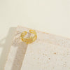 Wholesale Copper Fivepointed Star Design Electroplated Ring For Women