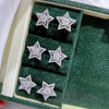 Wholesale Copper Fivepointed Star Earrings For Women