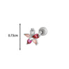 Wholesale Copper Flower Bow Heart Cartilage Puncture Ear Bone Nail For Women Fashion Style