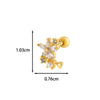 Wholesale Copper Flower Bow Heart Cartilage Puncture Ear Bone Nail For Women Fashion Style
