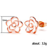 Wholesale Copper Flower Style Women Earrings Ear Accessories