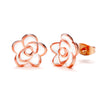 Wholesale Copper Flower Style Women Earrings Ear Accessories