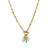 Wholesale Copper Geometric Animal Style Electroplated Bead Necklace For Women