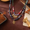 Wholesale Copper Geometric Animal Style Electroplated Bead Necklace For Women