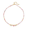 Wholesale Copper Geometric Beaded Necklace Handmade For Women Summer Fresh Style