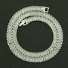 Wholesale Copper Geometric Cuban Chain Unisex Light Luxury Trendy Fashion Necklace Clothing Accessories