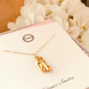 Wholesale Copper Geometric Dance Shoes Necklace With Ballet Girl Pendant Electroplated Regular Chain For Women