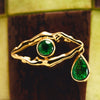 Wholesale Copper Geometric Devil's Eye Pendant Necklace With Electroplating
