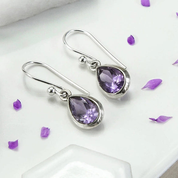 Wholesale Copper Geometric Drop Earrings For Women Simple And Natural Style