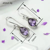 Wholesale Copper Geometric Drop Earrings For Women Simple And Natural Style