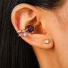 Wholesale Copper Geometric Ear Clip Earrings For Women With Electroplating