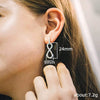 Wholesale Copper Geometric Electroplating Niche Style Earrings For Women