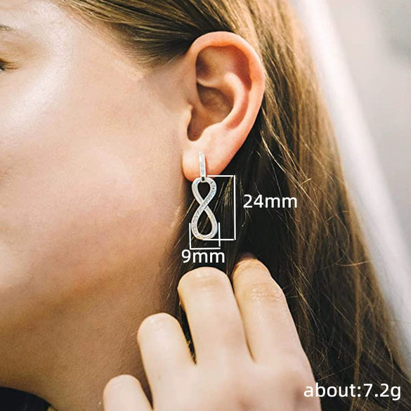 Wholesale Copper Geometric Electroplating Niche Style Earrings For Women