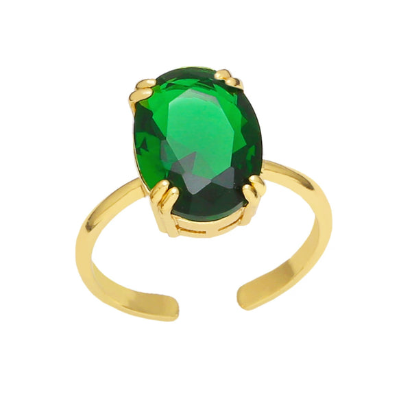 Wholesale Copper Geometric Electroplating Women's Ring Jewelry