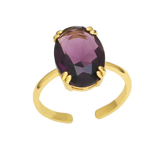 Wholesale Copper Geometric Electroplating Women's Ring Jewelry