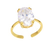 Wholesale Copper Geometric Electroplating Women's Ring Jewelry