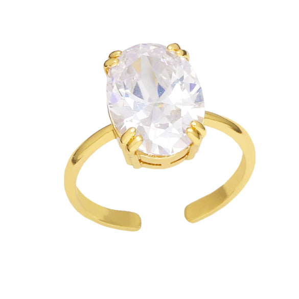 Wholesale Copper Geometric Electroplating Women's Ring Jewelry