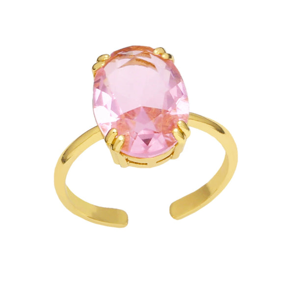 Wholesale Copper Geometric Electroplating Women's Ring Jewelry