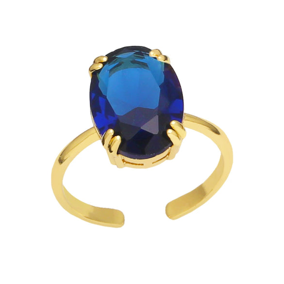 Wholesale Copper Geometric Electroplating Women's Ring Jewelry
