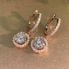 Wholesale Copper Geometric Fashion Earrings