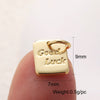 Wholesale Copper Geometric Heartshaped Star Jewelry Pendant With Electroplating