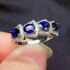 Wholesale Copper Geometric Inlaid Zircon Women's Ring