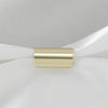 Wholesale Copper Geometric Long Tube Ear Clip For Women With Electroplating And Simple Design