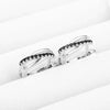 Wholesale Copper Geometric Microinlaid Zircon Earring Buckles For Women