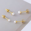 Wholesale Copper Geometric Minimalist Electroplated Women's Earrings