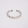 Wholesale Copper Geometric Opening Bracelet For Women 18K Gold Plated