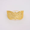Wholesale Copper Geometric Opening Bracelet For Women 18K Gold Plated