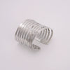 Wholesale Copper Geometric Opening Bracelet For Women 18K Gold Plated