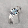Wholesale Copper Geometric Ring For Women With Zirconia Design
