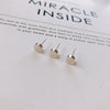 Wholesale Copper Geometric Round Earrings Accessories With Hanging Electroplating Elements