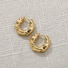 Wholesale Copper Geometric Simple Style Circle Earrings For Women