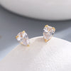 Wholesale Copper Geometric Square Earrings For Women With Electroplating Processing