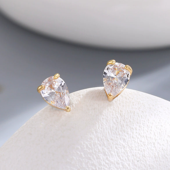 Wholesale Copper Geometric Square Earrings For Women With Electroplating Processing