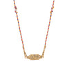 Wholesale Copper Geometric Star Eye Pendant Necklace Gold Plated For Men Boyfriend Style