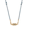 Wholesale Copper Geometric Star Eye Pendant Necklace Gold Plated For Men Boyfriend Style