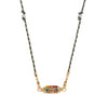 Wholesale Copper Geometric Star Eye Pendant Necklace Gold Plated For Men Boyfriend Style