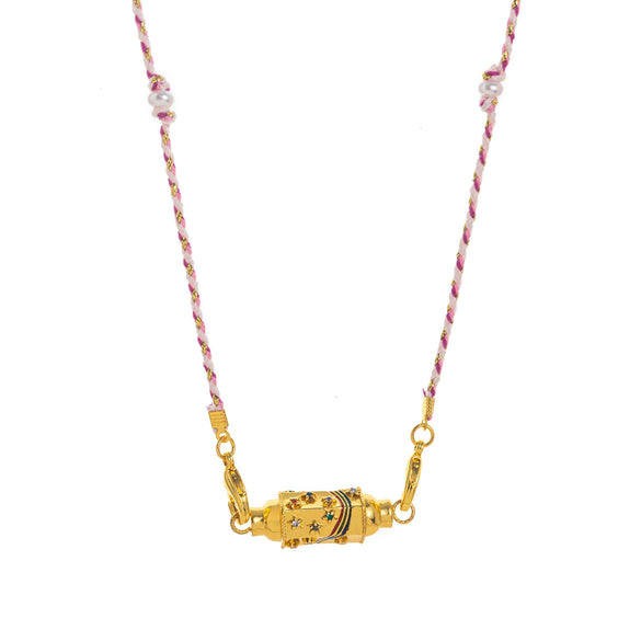 Wholesale Copper Geometric Star Eye Pendant Necklace Gold Plated For Men Boyfriend Style
