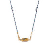 Wholesale Copper Geometric Star Eye Pendant Necklace Gold Plated For Men Boyfriend Style