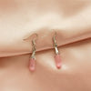 Wholesale Copper Geometric Style Electroplated Microinlaid Zircon Windmill Earrings For Women