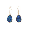 Wholesale Copper Geometric Style Electroplated Microinlaid Zircon Windmill Earrings For Women