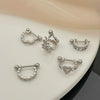 Wholesale Copper Geometric Style Electroplated Stud Earrings For Women