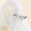 Wholesale Copper Geometric Style Electroplated Stud Earrings For Women