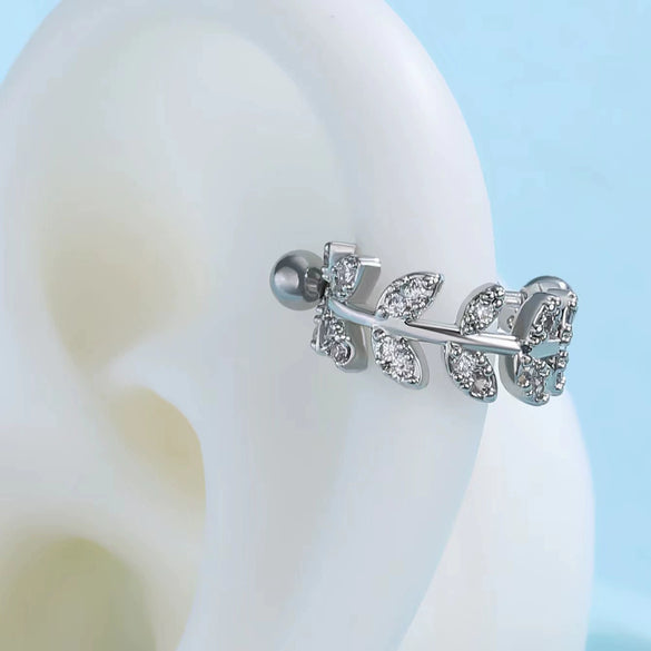 Wholesale Copper Geometric Style Electroplated Stud Earrings For Women