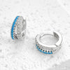 Wholesale Copper Geometric Style Electroplated Stud Earrings For Women